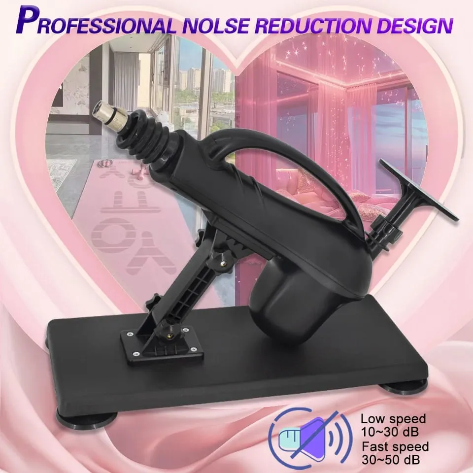 Automatic Sexual Machine 3XLR Dildo Attachments Female Masturbation Vibrator Massage Gun Sex Toys for Men Couples Adult Products — image 5