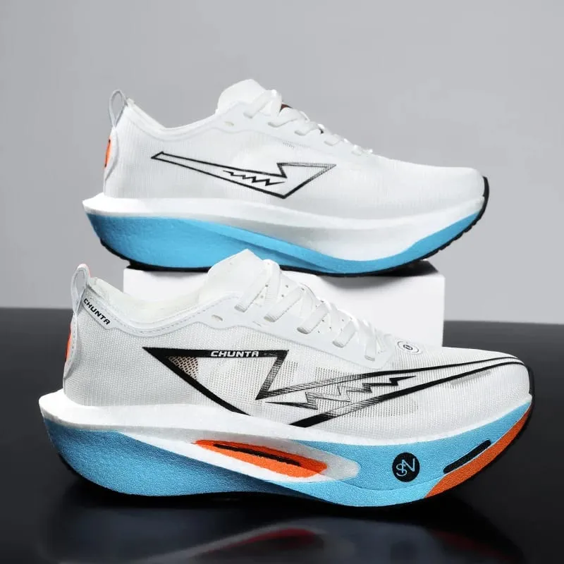 Men Running Shoes Carbon Board Marathon Speciality Sports Breathable Lightweight Women's Comfortable Athletic Sneakers Walking