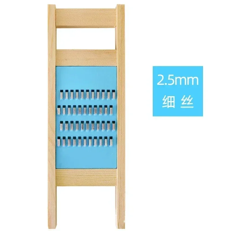 Grattugia per patate in legno Cetriolo Affettatrice per verdure Insalata Cucina Trituratore Formaggio Carota Chopper Pelapatate Francese Fry Cutter