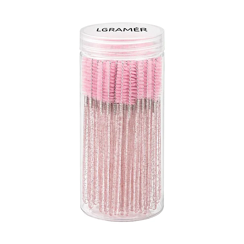 50/100 pcs Eyelash Extension Brush Disposable Eye Lashes Make Up Brushes Mascara Wand Applicator Multiple Colors Makeup Tools