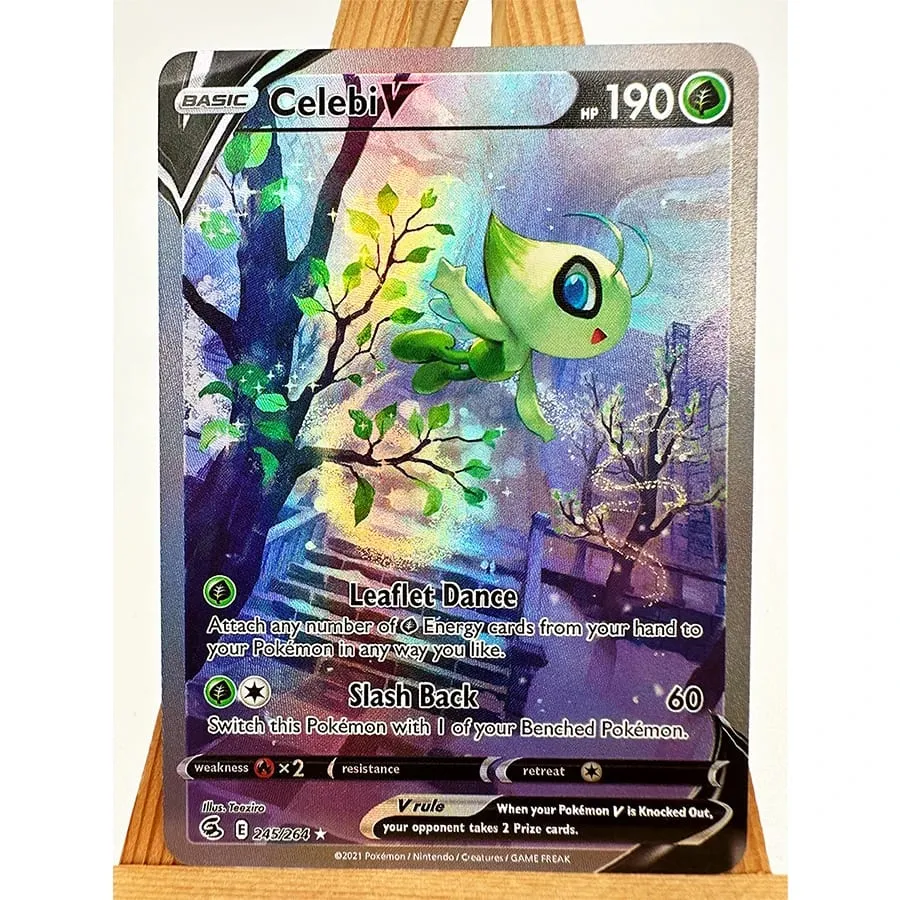 Pokemon PTCG ASC Gengar libellule Celebi, jouets, loisirs, jeu à collectionner, cartes d'anime — image 2