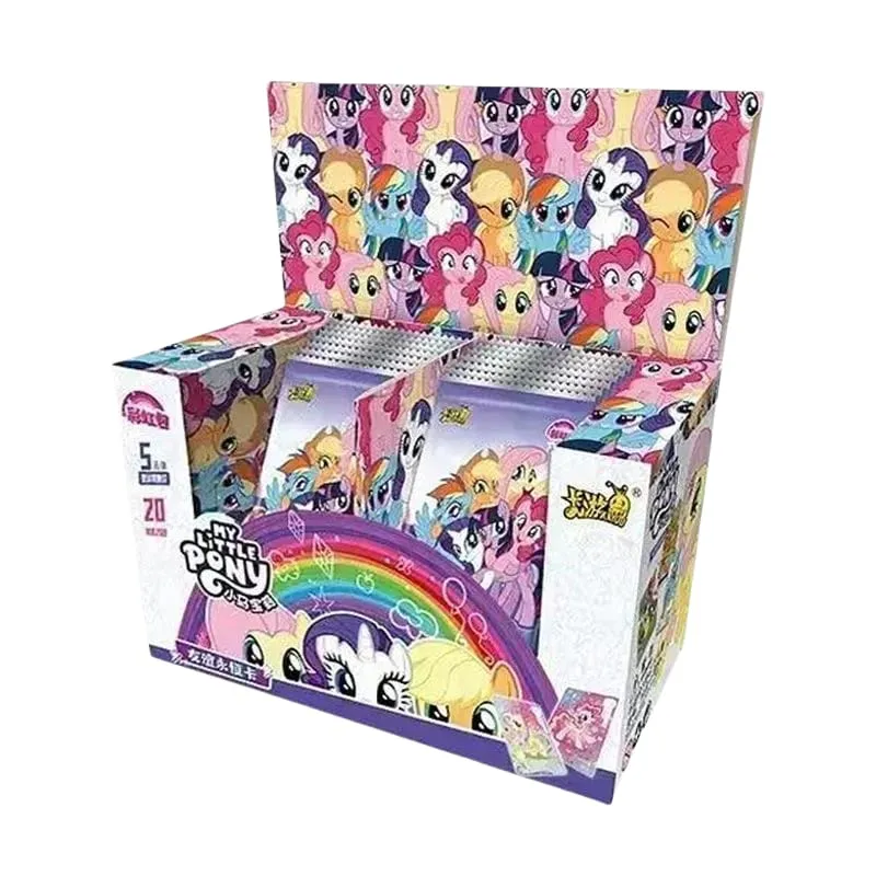 Genuine My Little Pony Card Rainbow Series Game Collection Card Cartoon Children Toy Surrounding Girl Gift Original Box