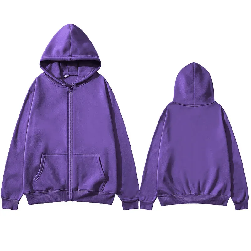 Fashion Casual Black Gray Blue Zipper Hoodie Hip Hop Street Wear Sweatshirts Skateboard Men/Woman Pullover Hoodies Male Hoodie — image 10