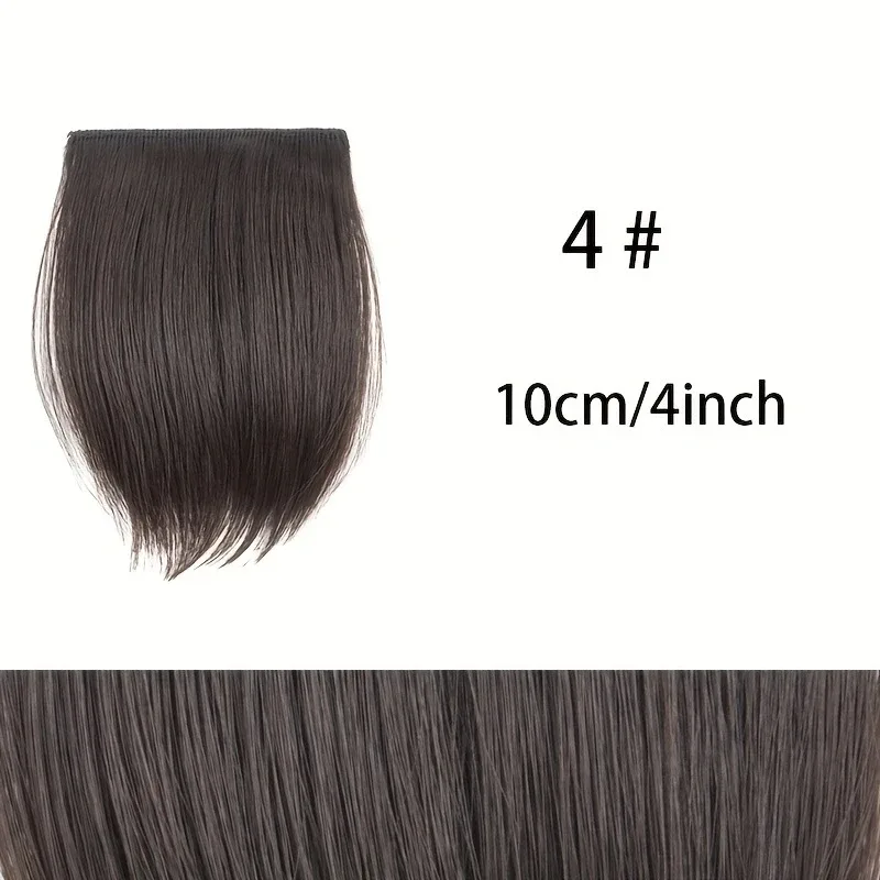 10 センチメートル/20 センチメートル/30 センチメートル合成ショートストレートパッド目に見えないヘアエクステンション裏地の髪トップサイドカバーかつら女性のための — image 10