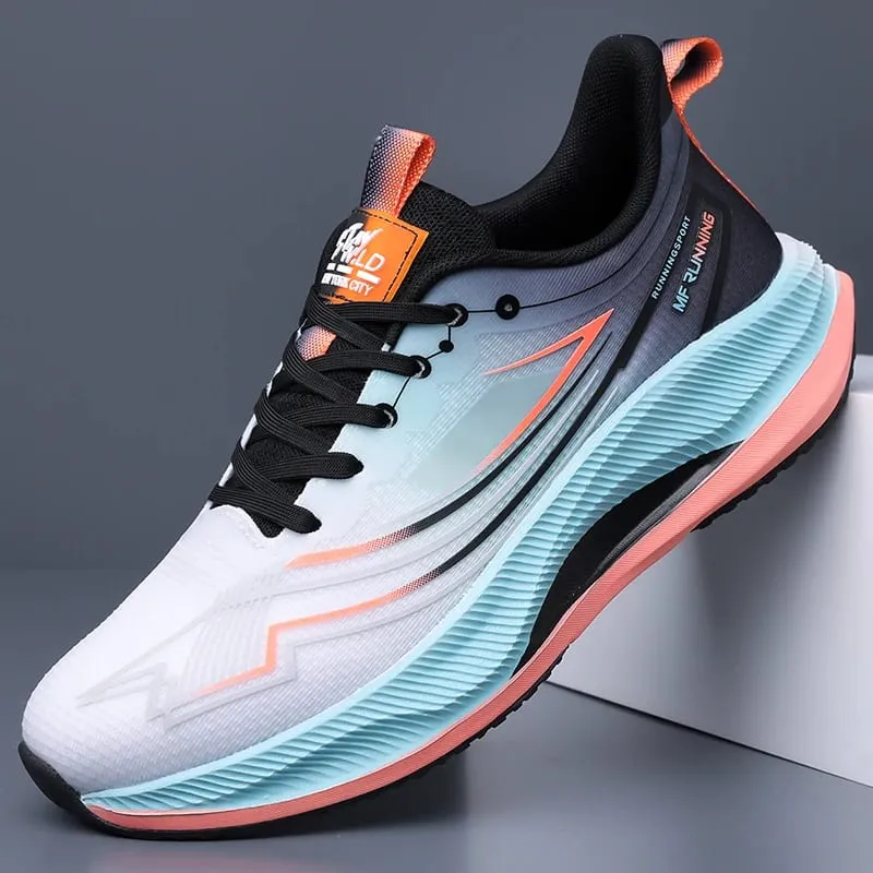 Running Shoes Carbon Board Speciality Marathon Men Sports Breathable Lightweight Women's Comfortable Athletic Nonskid Sneakers — image 2