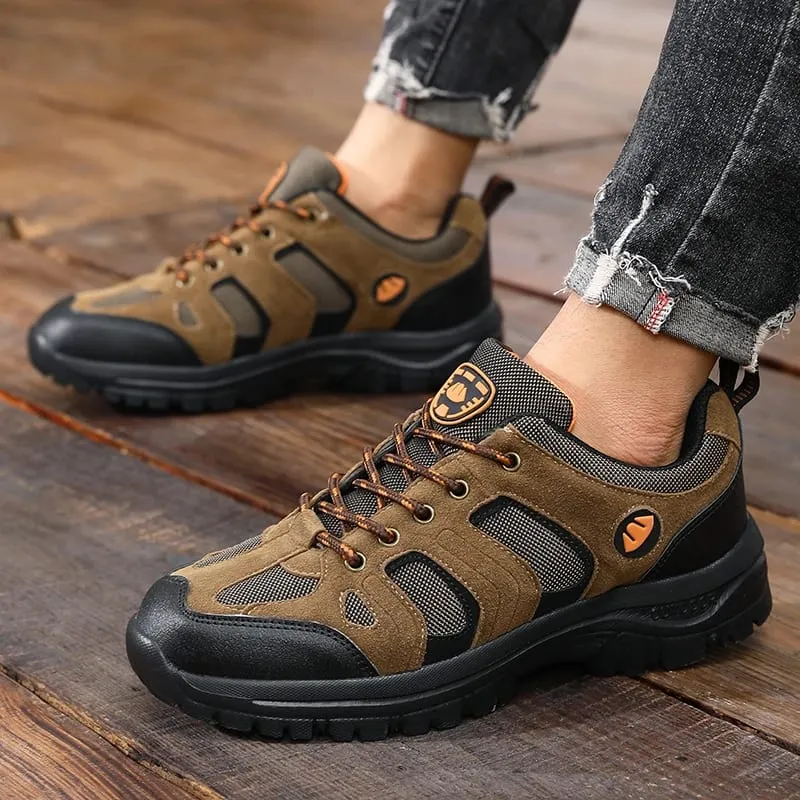 Outdoor Hiking Shoes for Men Anti Slip Wear-resistant Hiking Sneakers 2026 New Comfortable Breathable Durable Camping Mens Shoes — image 6