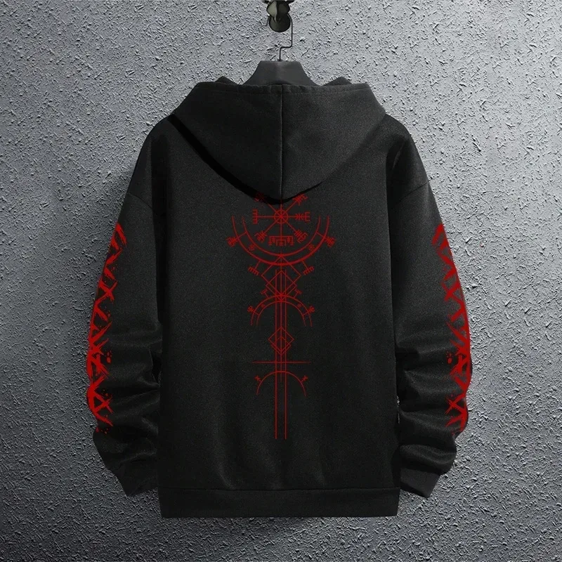 2025 Brand New Black Sweatshirts Autumn Winter Male Daily Casual Sporty Jogging Hoodie Men's Outwear Fashion Pullover — image 16