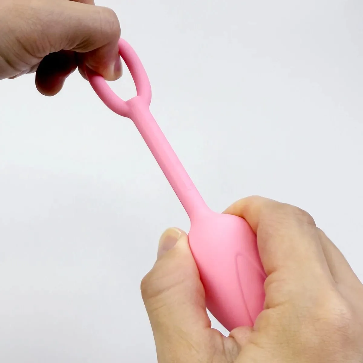 Pull Ring Flower Bud Anal Plug Pink Butt Plug Silicone Vagina Ball Size Scale G-Spot Massage Soft Gel Plug for Anus Adult Sex To