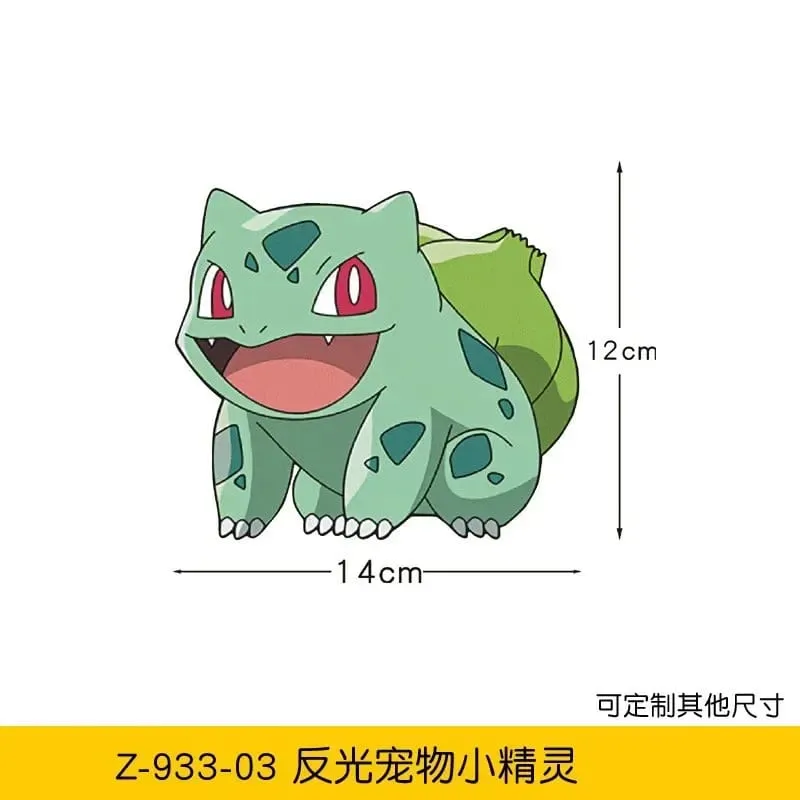 20 stylů Pokémon samolepky na auto Anime postava Pikachu Gengar Eevee Charmander Roztomilá kreslená panenka Kreativní samolepka Dárky k narozeninám