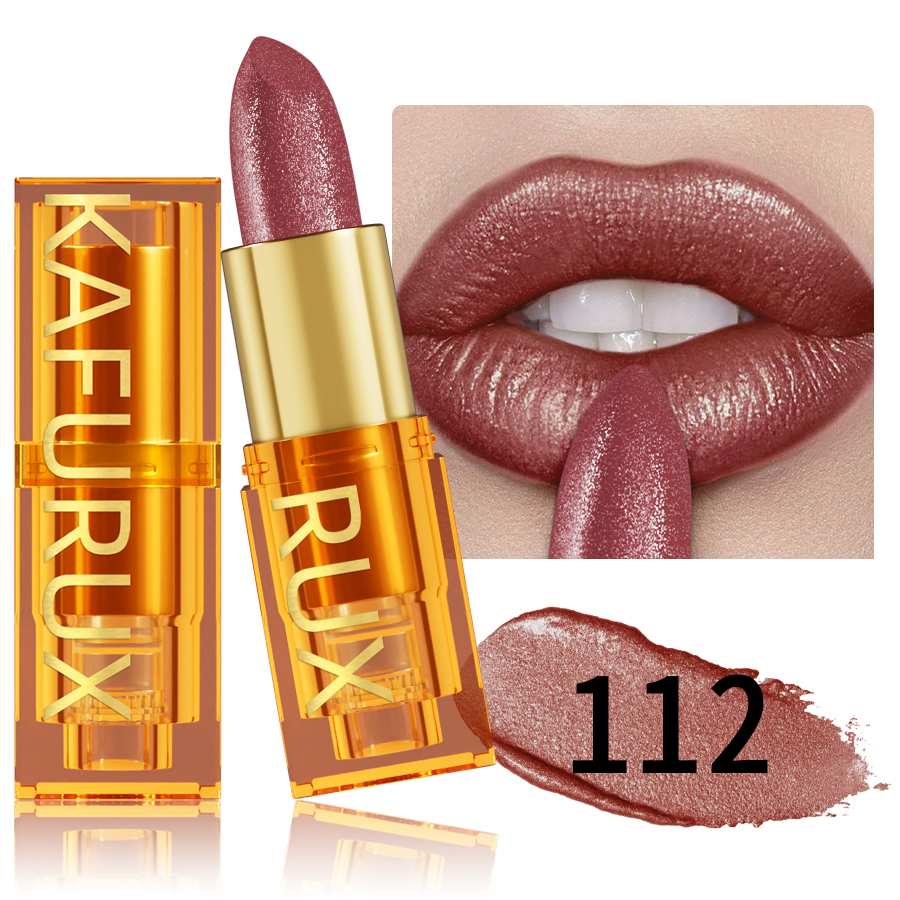 16Colors Bold & Intense Glitter Shiny Metallic Lipstick Lip Tint Long Lasting Lip Senior Matte Lip Makeup Gifts for Women Cosme — image 15