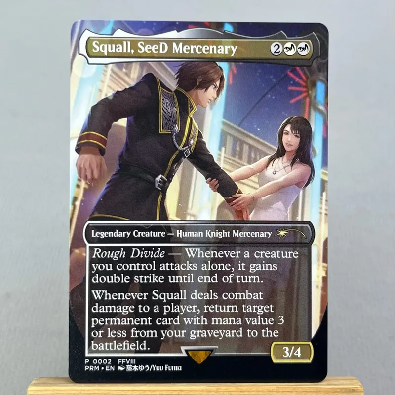 FIN HOLO14-Ⅰ01 Tcg Proxy Cards Vivi Ornitier Sephiroth Fabled SOLDIER Summon Bahamut Cloud Midgar Mercenary