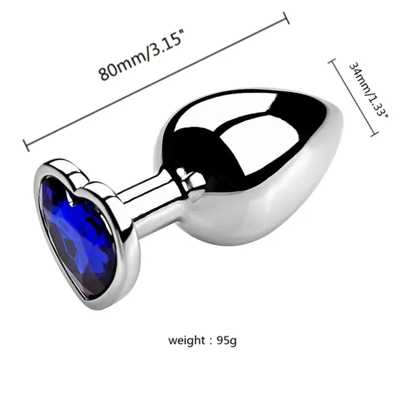 S/M/L Anal Plug Metal Sex Toys For Women Men Adult Crystal Erotic Bullet Butt Plug Stimulator Prostate Massager Adult Products — image 19