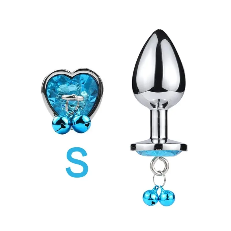 3 Sizes Metal Bell-shaped Anal Plug Traction Chain Anal Massage Prostate Stimulation Massage Tools Adult Sex Toys For Couples — image 17