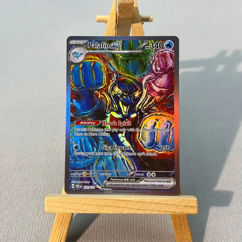 PRE PTCG5-001 Tcg proxy PKM Cards Vaporeon ex Espeon ex Rare Collection Battle Toys Gifts for Hobbies home play — image 15