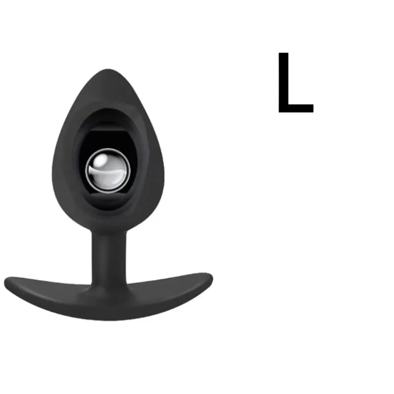 1pc Silikon Anal Plug Integrierte Kugeln Anfänger bis Senior Größe Gesäß G-Punkt Massage Erwachsene Sex Spielzeug