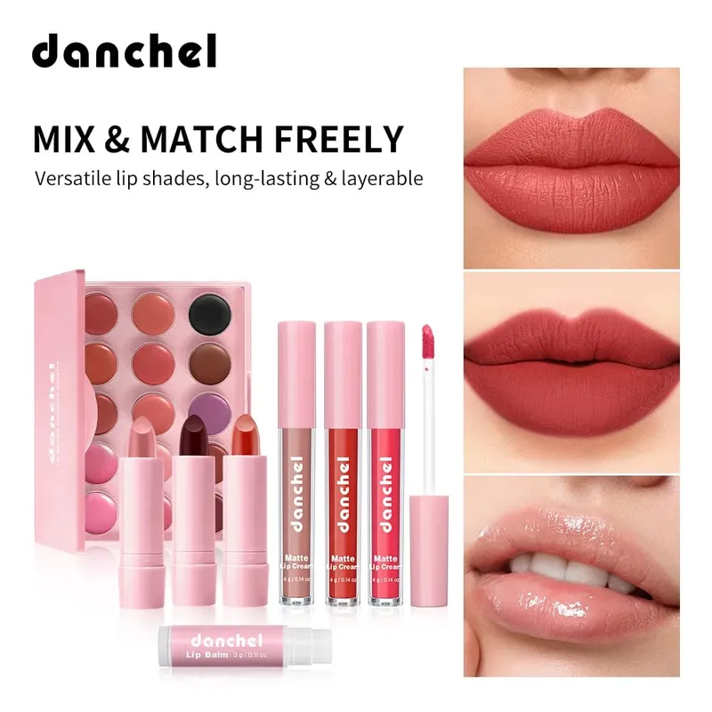 Kit de maquillage tout-en-un Kit de maquillage complet cadeau pour femmes adolescente fard à paupières Blush fond de teint pinceau rouge à lèvres brillant à lèvres Cosmeti