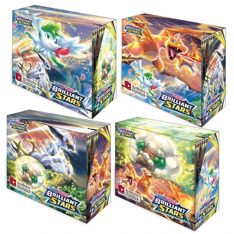 360Pcs/Set Pokemon Card MEGA EVOLUTION Chaos Rising Prismatic Evolutions Black Bolt English Booster Battle Transaction Card