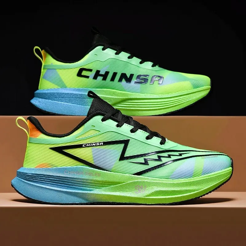 Athletic Running Shoes Men Carbon Plate Marathon Speciality Sports Breathable Lightweight Women's Comfortable Casual Sneakers