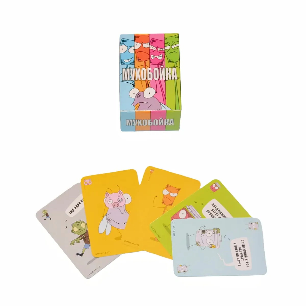 《Myxoбойha》Russische Version des Kartenspiels, Brettspiel, interaktives Spiel, ideales Party-Kartenspiel, perfekt für Halloween, Weihnachten und als perfekte Geschenkauswahl — image 1