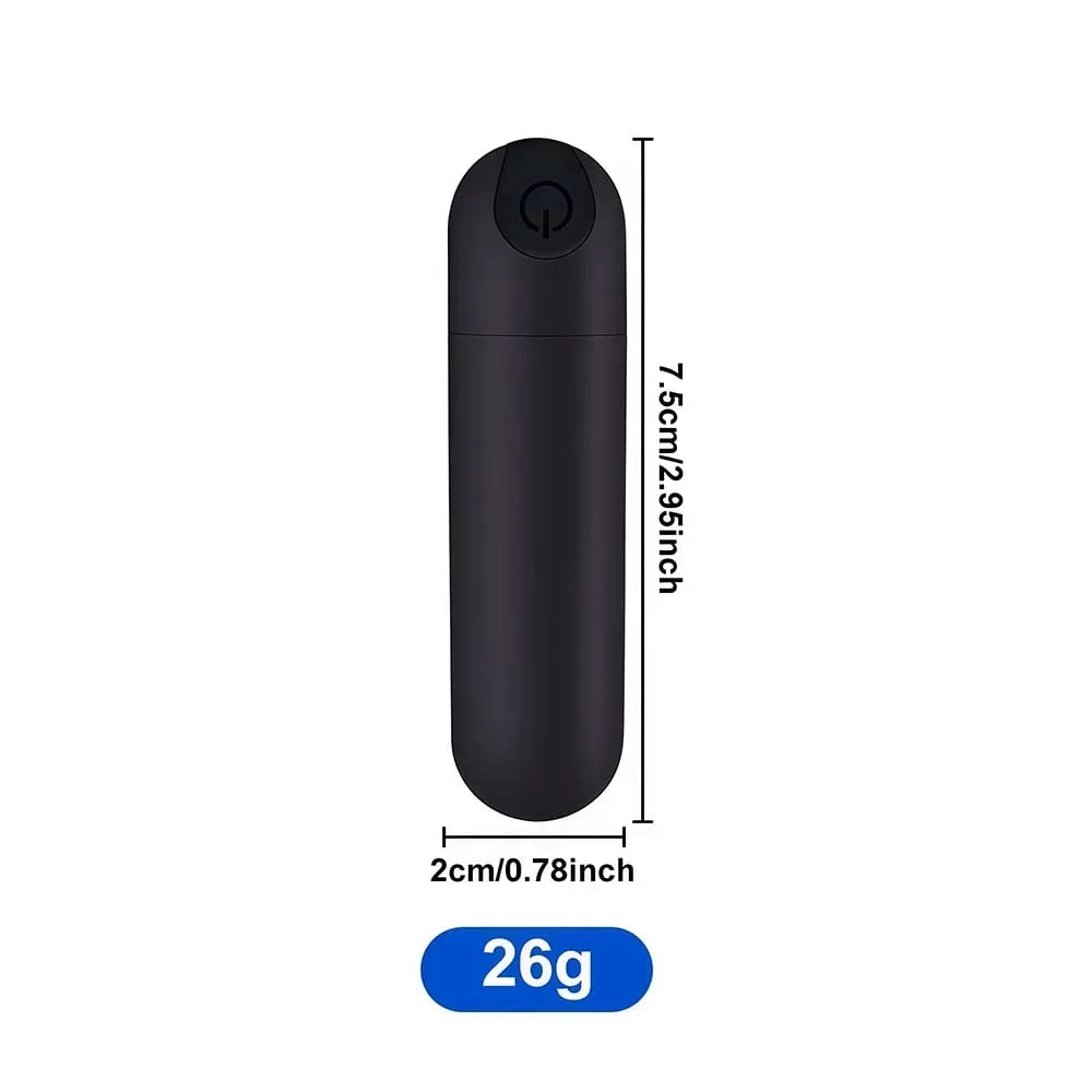 Carga usb 10 velocidades mini vibrador bala recarregável sem fio vibratório anal plug clitoriano estimulador brinquedos sexuais adultos para mulher