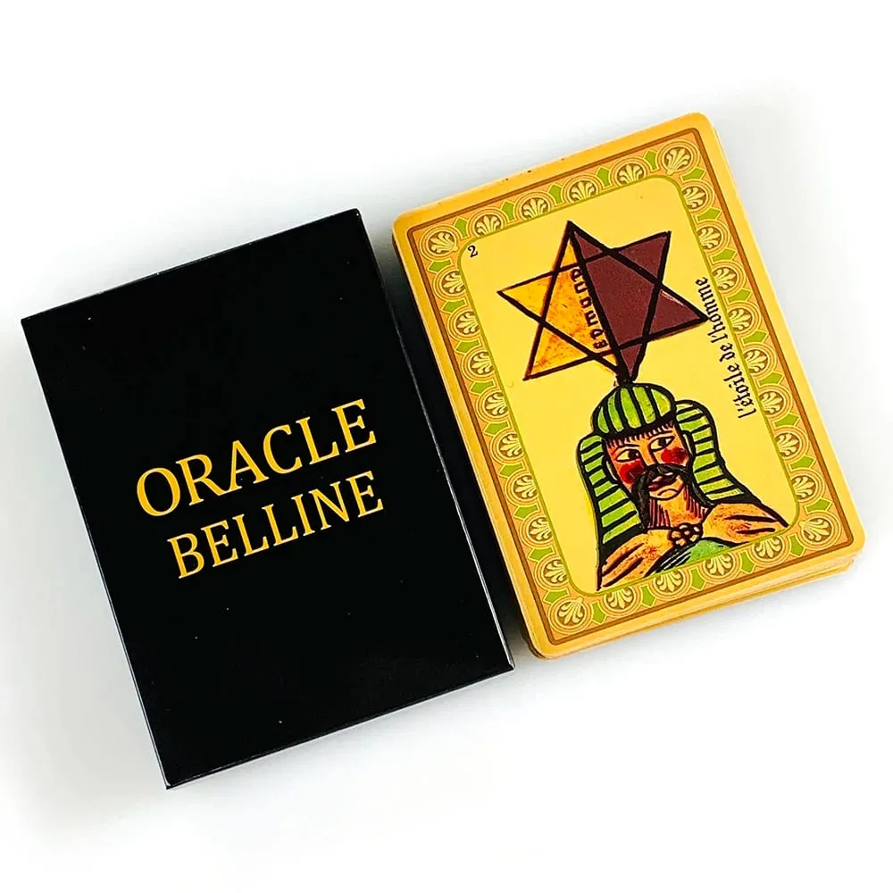 Oracle Belline Cards French Version Fortune Divination Oracle Cards Mysterious Psychic Reading Cards Game for Paper Instruction — image 2