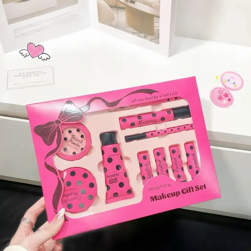 Komplettes Beauty-Kosmetik-Make-up-Set für Hengfang Gesichtspalette, Lidschatten, Lippenstift, Werkzeuge, reisefreundlicher Geschenkkoffer — image 6