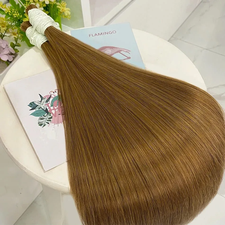Virgin Real100% Human Hair Bulk Extension Black 613 Blonde Hair Bulk 12a Weaving For Braiding Unprocessed No Weft Straight Hair