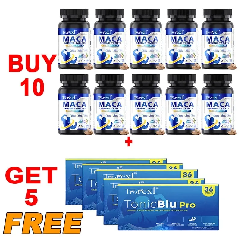 120 Tabs MALE TEST BOOSTER COMPLEX MAXIMIZER SUPPLEMENT RECOVER BED CONFIDENCE