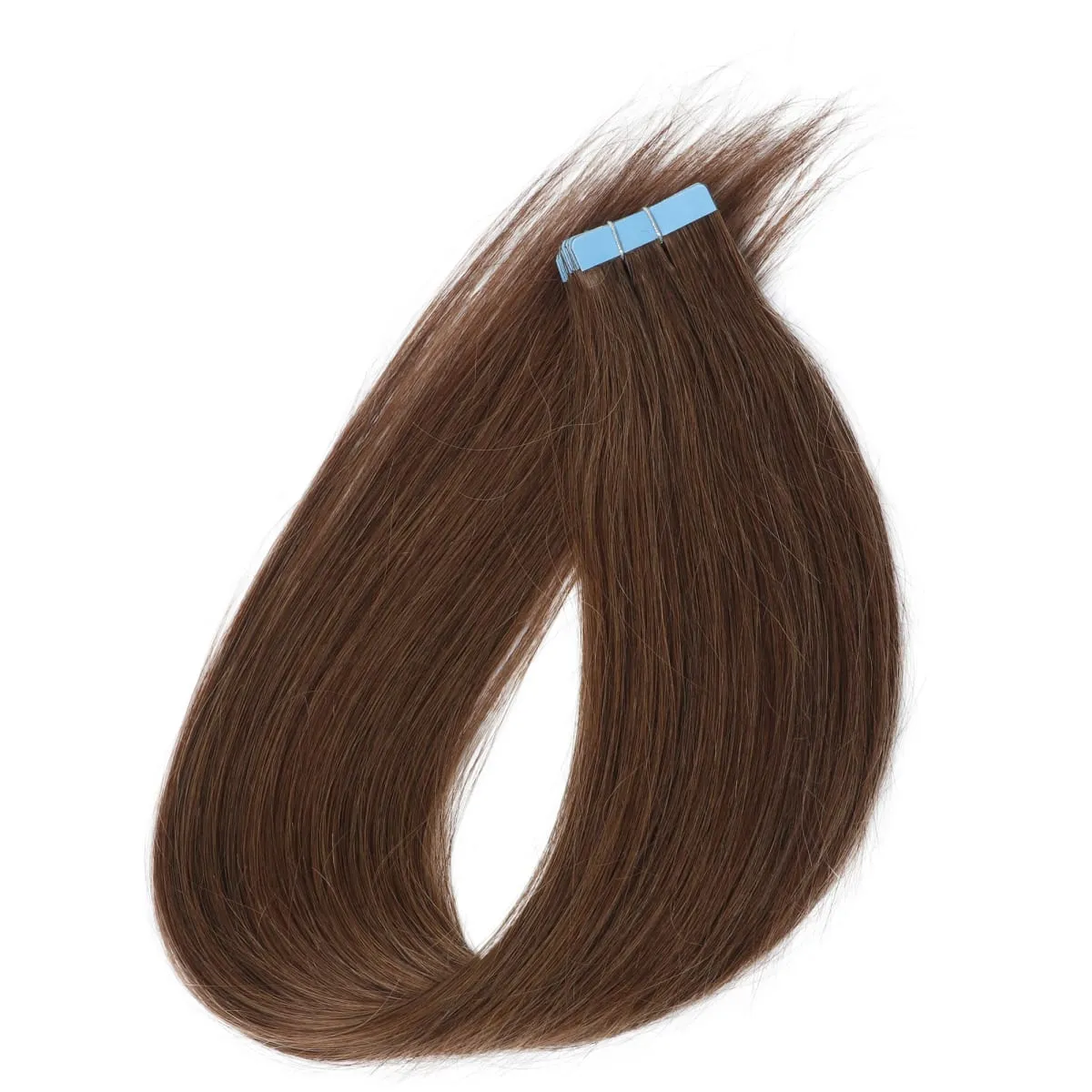 Tape In Hair Extensions 100% Human Hair Remy | 12-20 Inch 20pcs 30g Wefts for Thick or Thin Hair | No Damage Easy to Apply — image 12