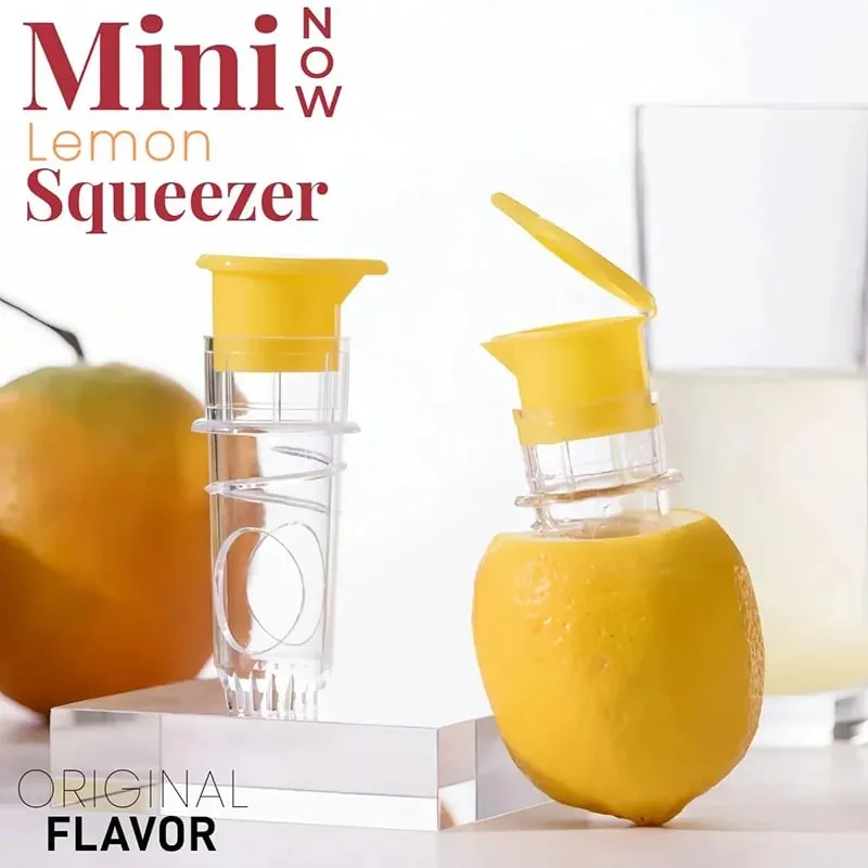 Portable Lemon Squeezer with Filter Manual Citrus Juicer Mini Orange Extractor Freshness Preserving Kitchen Juices Reamer — image 2