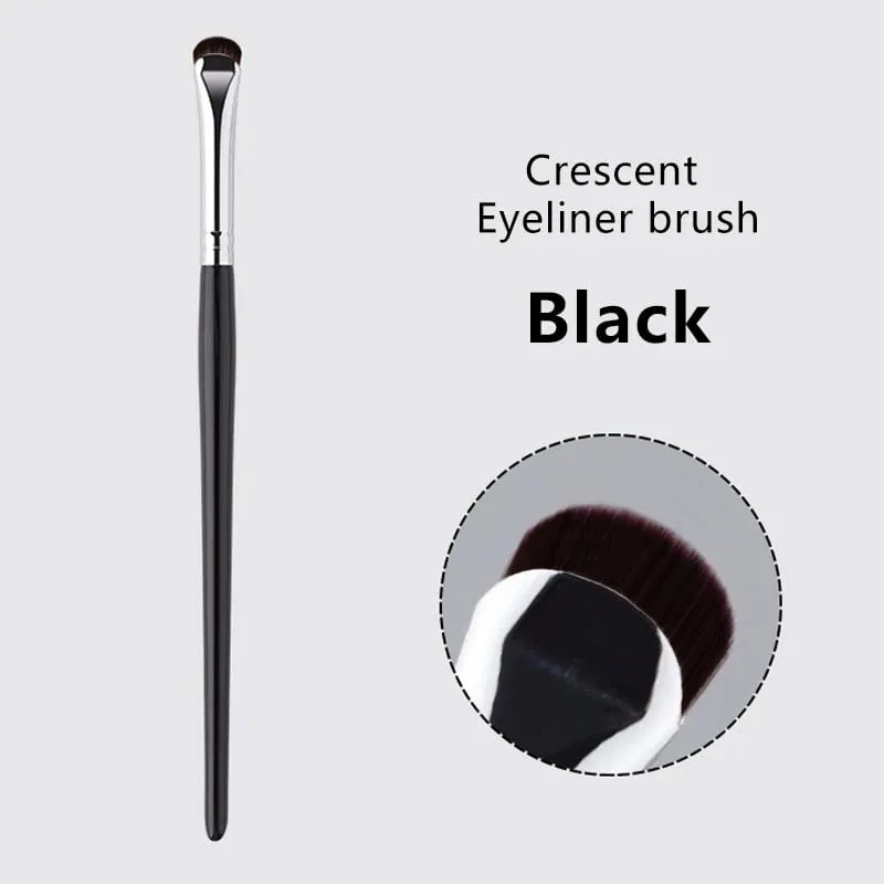 1/2PC Crescent Eyeliner Makeup Brushes Eye Makeup Tools Precision Soft Eyeshadow Brush Curved Thin Small Eye Cosmetic Tools