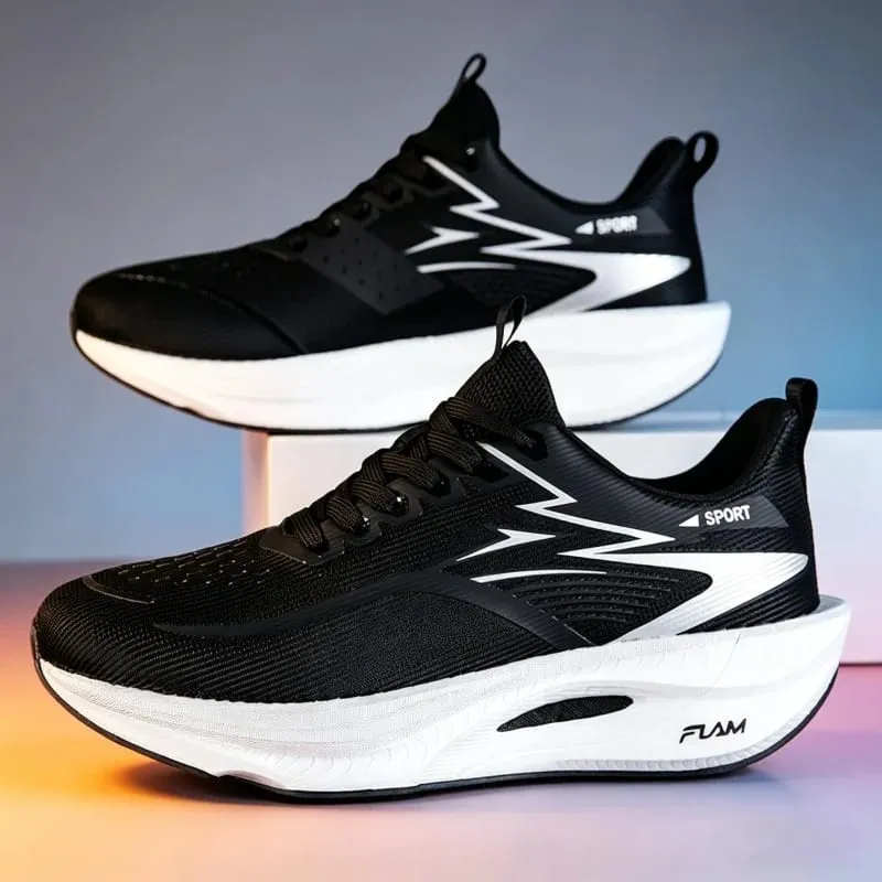 Marathon Running Shoes Men Speciality Sports Carbon Board Breathable Lightweight Women's Comfortable Athletic Nonskid Sneakers — image 3
