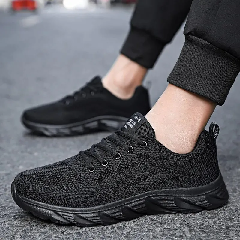 Summer Men Casual Sneakers Mesh Running Shoes Soft Sole Comfortable Walking Shoes Fashion Sports Outdoor Lightweight Footwear