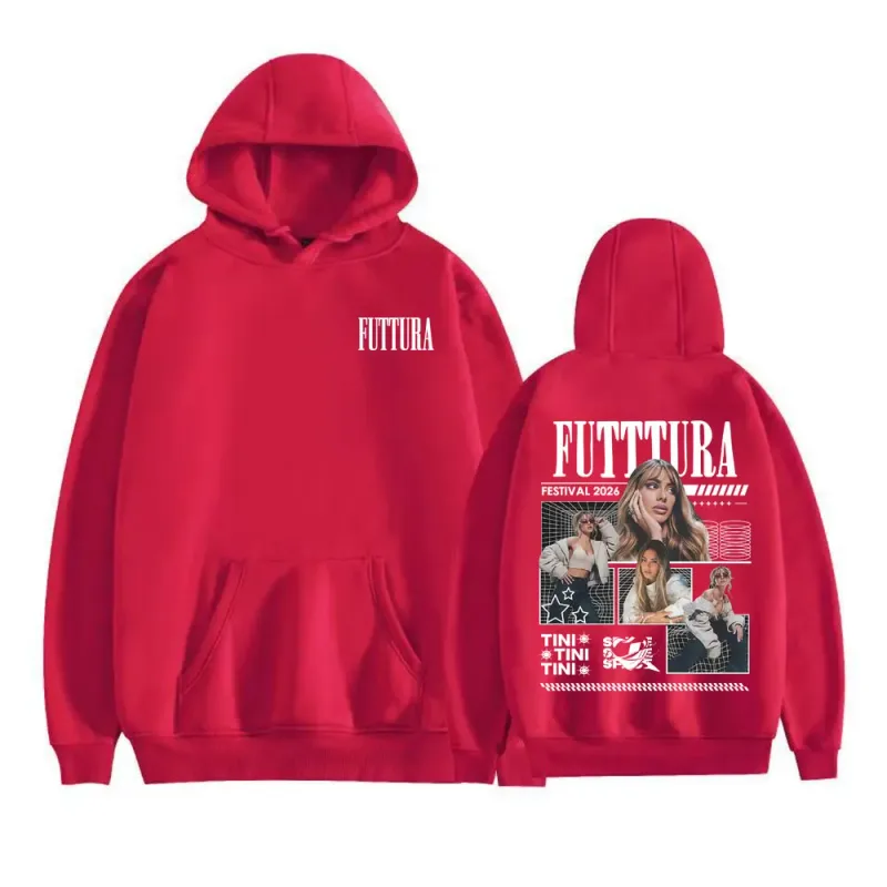 Tini Stoessel Futtura Album 2026 Merch Hoodies Men Women Clothing Vintage Aesthetic Sweatshirt Cozy Fleece Long Sleeve Pullovers — image 12