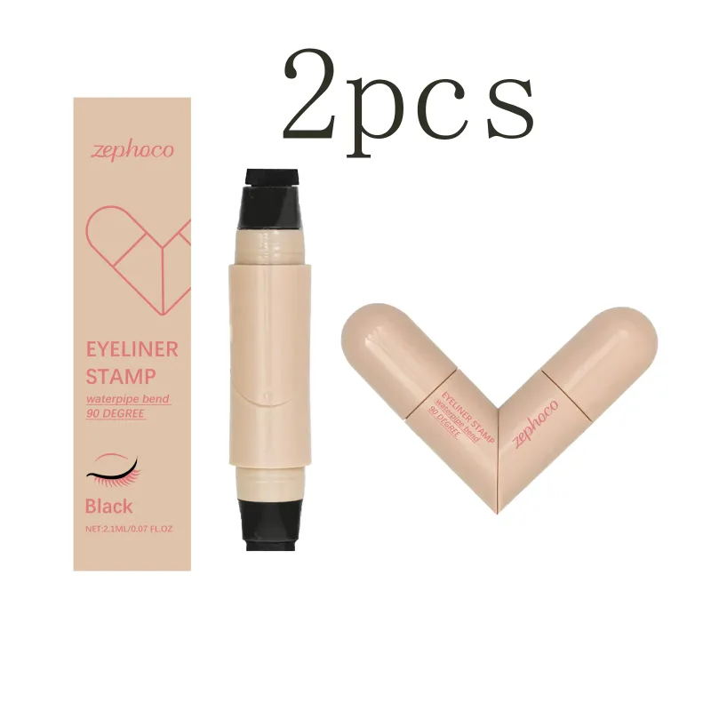 Dual-Ended Liquid Eyeliner Stamp Pen Series - Smooth Application for Flawless Lines Versatile & Highly Pigmented Eye Makeup — image 8