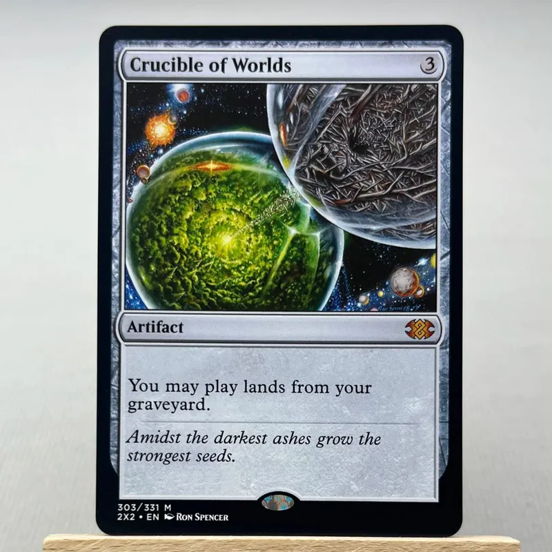 AFR 2X2 KHM HOLO9-002 Tcg Proxy Cards Smothering Tithe Bloom Tender City of Brass Damnation City of Brass City of Brass — image 22