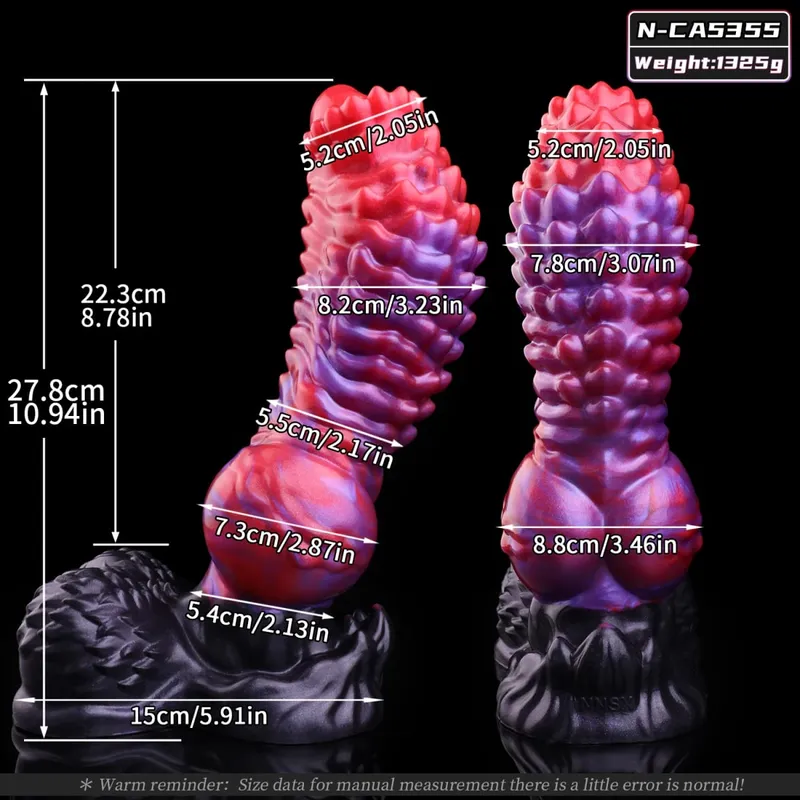 Ridges – godemiché fantaisie en Silicone, énorme monstre, jouet Anal, nœud épais, pénis, Plug Anal, Masturbation féminine, produits sexuels pour adultes