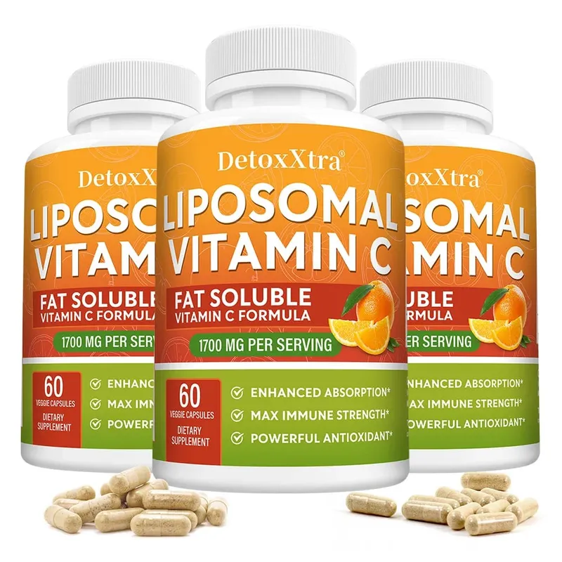 Liposomal Vitamin C 1700mg High Absorption Powerful Antioxidant Supports Collagen Production Immune & Skin Health — image 11