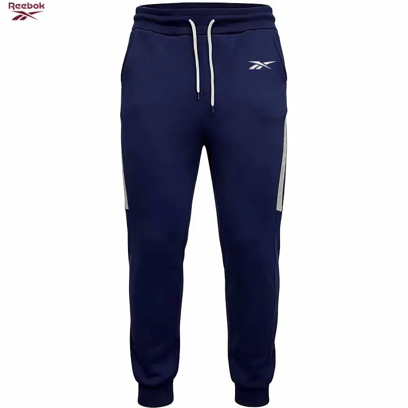 Reebok Men's Fall/Winter Hoodie Set Fleece Long-Sleeve Jacket Casual Hooded Sweatshirt Street Style Men's Jacket Set - Essent