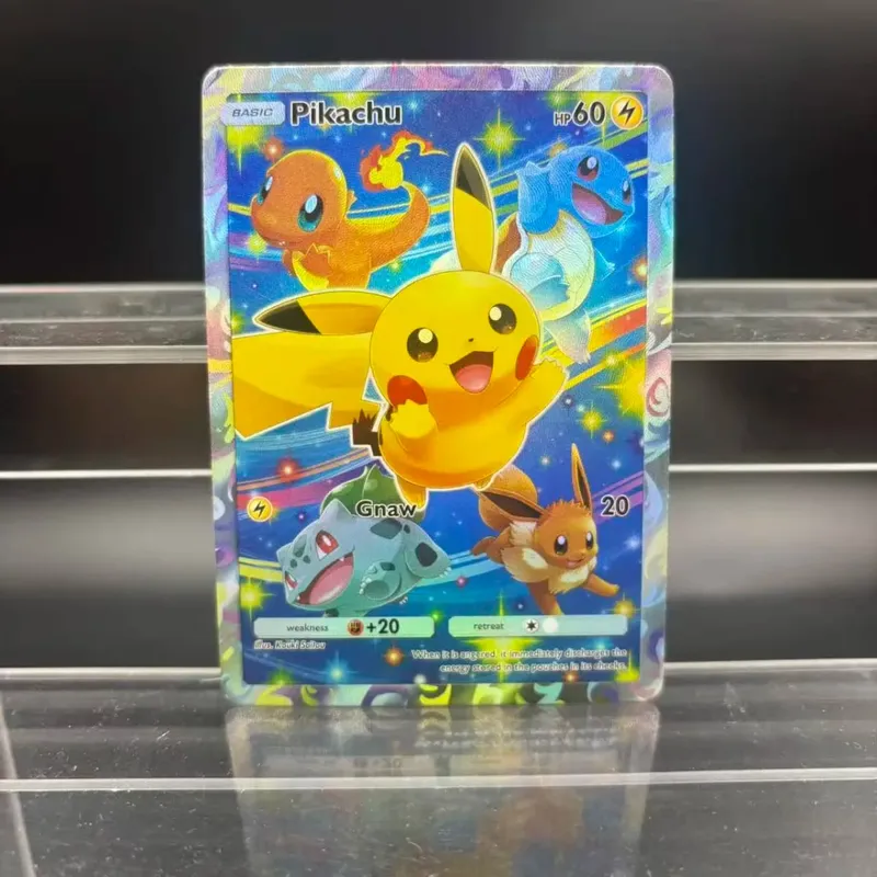 DIY POCKET Collection Cards Blastoise Self Made Single Card Classic Game Anime Card Gift Toy — image 3