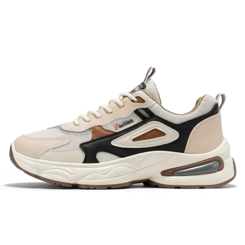 High Quality Shoes for Men Fashion New Breathable Casual Sports Shoes Trendy Sneakers Men Wear-Resistant Platform Sneakers Tênis