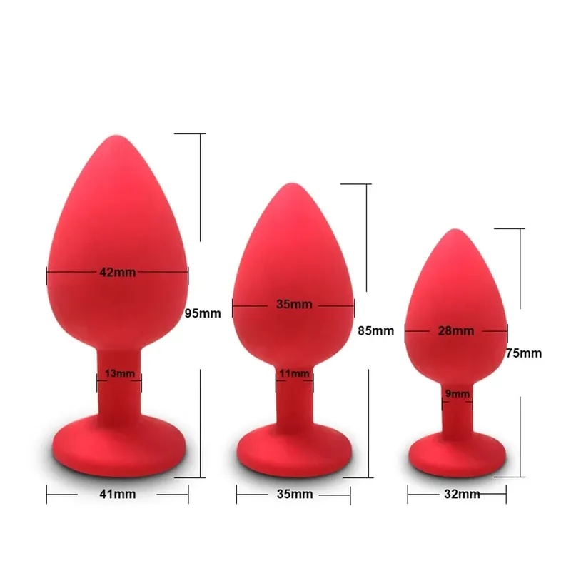 Anal Toy Soft Silicone Anal Plug Mini Bullet Vibrator Butt Plug Men Women Gay Couples Anal Prostate Stimulator Sex Toy for Adult — image 32