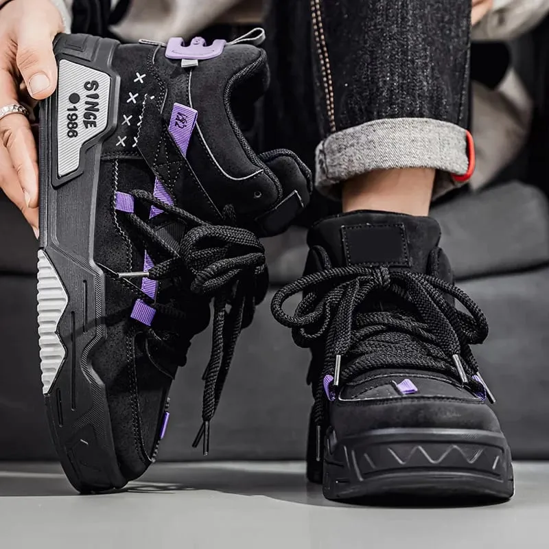 Men Shoes Sneakers Male Tenis Luxury Shoes Mens Casual Trainer Race Breathable Fashion Loafers Running Shoes for Men — image 5