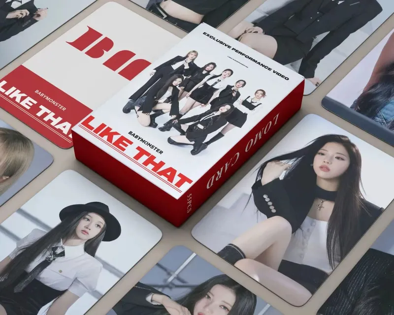 55PCS Kpop Hot Girls Group New Ablum "CHOOM" High Quality Photocards RUKA AHYEON RORA PHARITA RAMI ASA CHIQUITA HD Lomo Cards