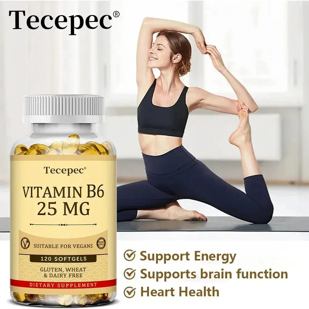 Vitamina B6 - Melhora o Metabolismo Antioxidante para a Saúde da Pele para a Saúde Cardiovascular, Neurológica, Imunológica e Ocular — image 3
