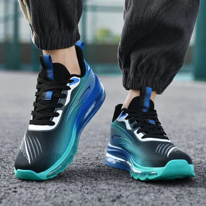 Men's Fashion Sneakers Breathable Comfortable Lightweight Walking Shoes Casual Sports Running Tennis Gym Training Shoes for Men — image 5