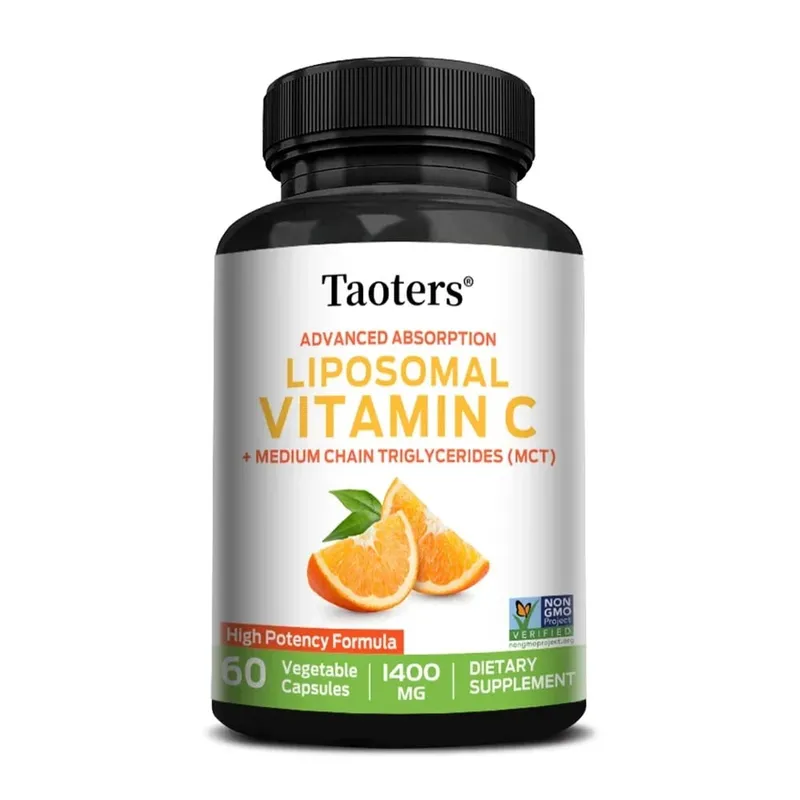Liposomal Vitamin C 1400mg - Nagtataguyod ng Collagen Production Immune Support Napakahusay na Antioxidant