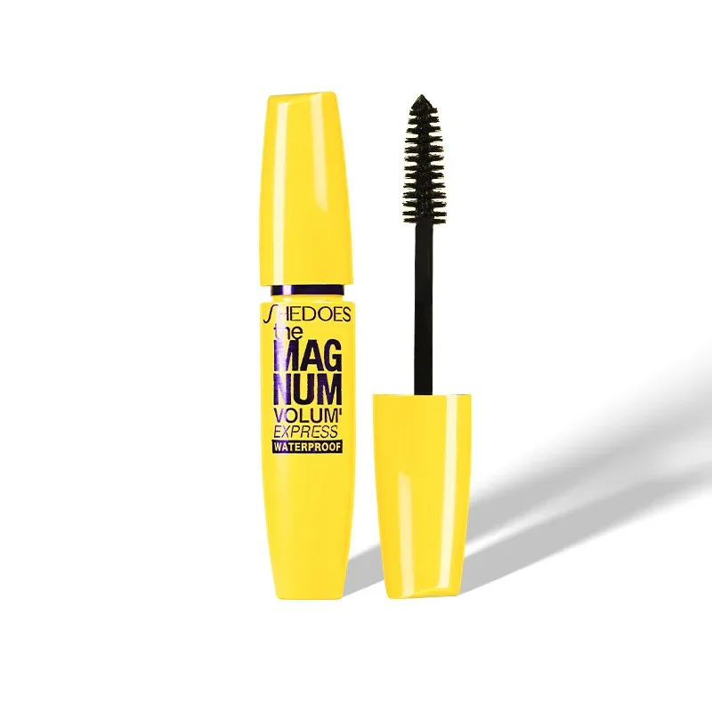 Gele Mascara Waterproof Verlenging Curling Volumizing Natuurlijke langdurige veegvaste oogmake-up Cosmetica — image 7