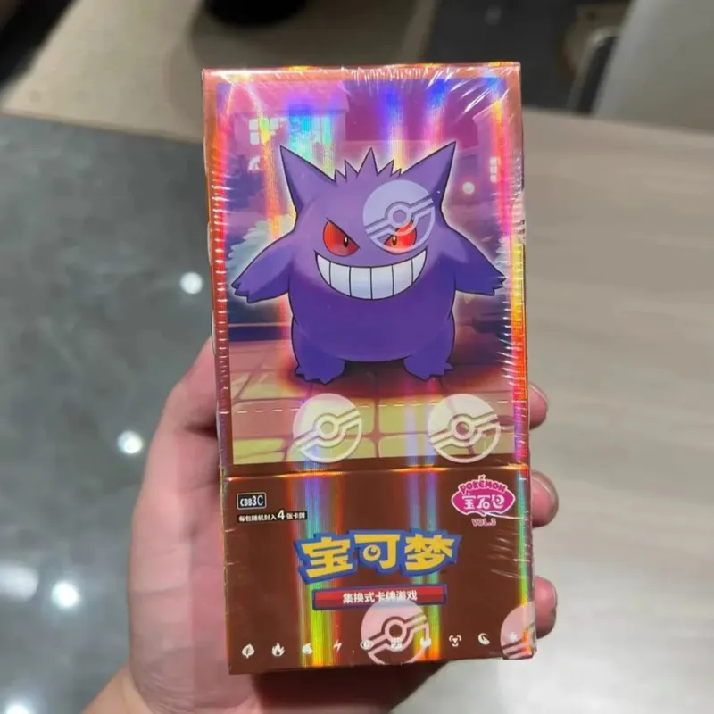 100% Original Pokemon CSV9.5C Booster Box จีนตัวย่อ Pokemon Gem Pack Vol 3 pokemon gem pack vol.3 gempack vol.2