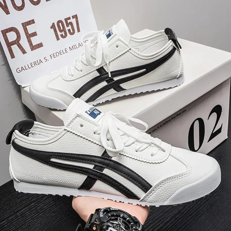 Fashion Brand Sneakers Men's Sports Shoes Women's Running Shoes White Casual Sneakers Men Comfort Walking Shoes Flat Trainers — image 1